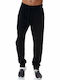 BodyTalk Men's Sweatpants with Rubber Black