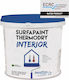 Nanophos SurfaPaint ThermoDry Interior Πλαστικό Χρώμα Θερμομονωτικό για Εσωτερική Χρήση 1lt
