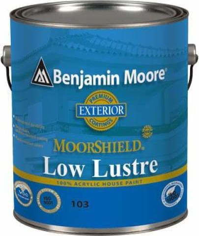 Benjamin Moore 103 Moorshield Plastik Farbe für Äußeres Verwendung Weiß 1Es