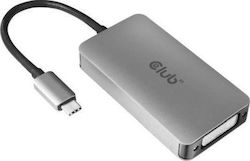 Club3D CAC-1510 USB-C Männlich zu DVI-I Weiblich