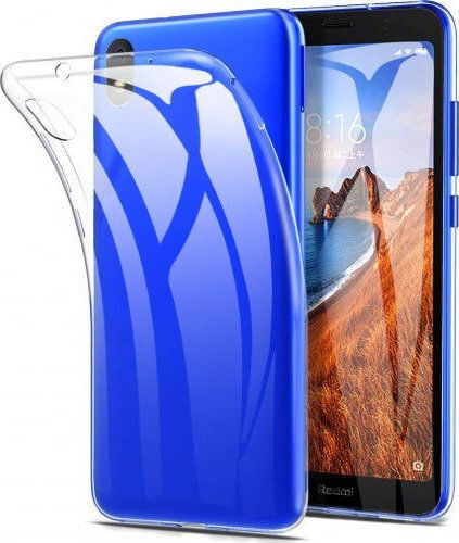 Ultra Slim Back Cover Σιλικόνης 0.3mm Διάφανο (Redmi 7A)