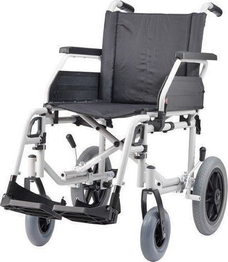 Bischoff & Bischoff Deluxe S-ECO Transit Αναπηρικό Αμαξίδιο Απλού Τύπου 46cm