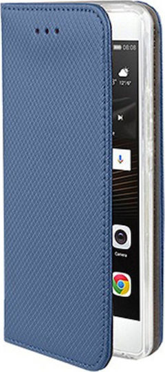 Forcell Magnet Book Δερματίνης Navy Μπλε (Huawei P30 Lite)