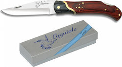 Martinez Albainox Laguiole Mikarta Negra Pocket Knife Brown with Blade made of Stainless Steel