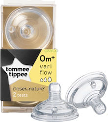 Tommee Tippee Babyflaschensauger für 0+ Monate 42214042 2Stück