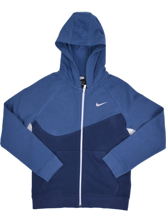 Nike Αθλητική Παιδική Ζακέτα Φούτερ Βαμβακερή μ...