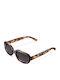 Meller Dashi Women's Sunglasses with Brown Plastic Frame and Black Lens D-TIGCAR