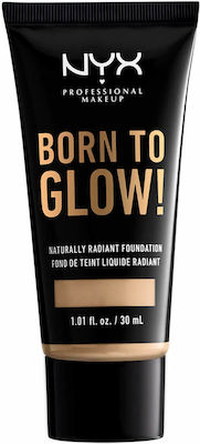 Nyx Professional Makeup Born To Glow! Liquid Make Up Warm Vanilla 30ml