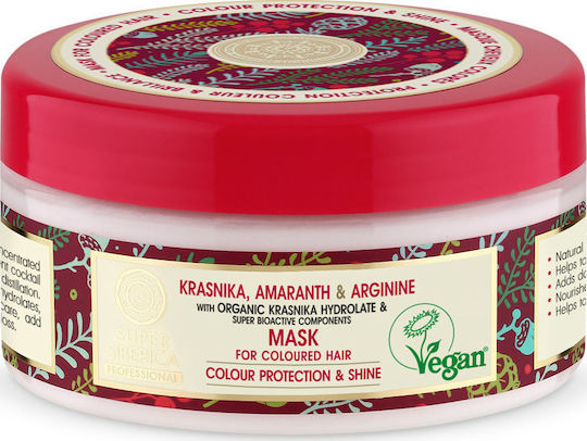 Natura Siberica Krasnika Amatanth & Arginine Hair Mask For Color Protection 373gr