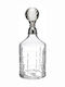 Inart Glass Whiskey Decanter 30cm with Stopper