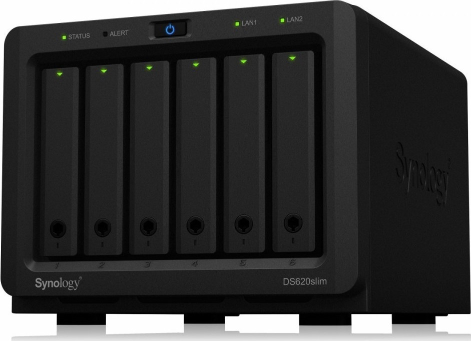 Synology DiskStation DS620slim NAS Tower με 6 θέσεις για HDD/SSD και 2 ...