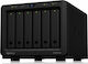 Synology DiskStation DS620slim NAS Tower with 6 slots for HDD/SSD and 2 Ethernet ports