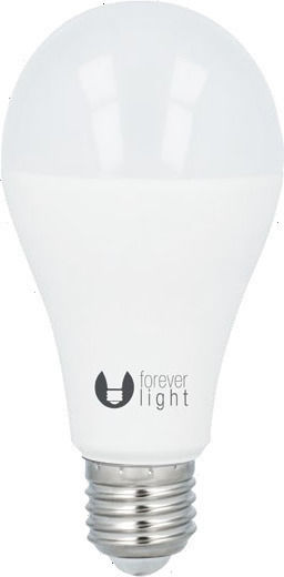Forever Light Λάμπα LED 18W για Ντουί E27 και Σχήμα A65 Θερμό Λευκό 2100lm