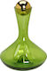 Espiel Glass Bottle Green/Gold Glass Wine Decanter with Stopper Green 1500ml