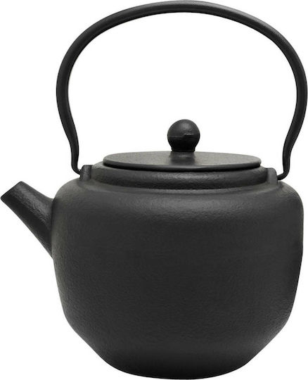 Bredemeijer Pucheng Ceainic Cu Filtru Din Fontă Negru 1300ml