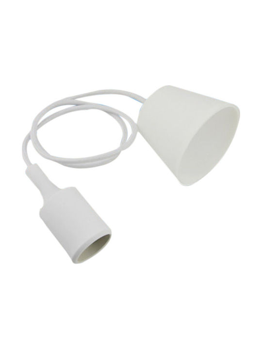 Pendant Lamp E27 White