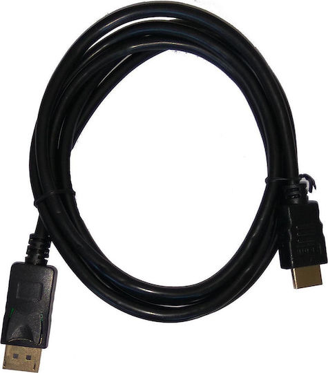 NG Cable DisplayPort male - HDMI male 1.8m Black (NG-DP-HDMI-2M)
