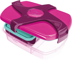 Maped Concept Πλαστικό Παιδικό Δοχείο Φαγητού 1.78lt Ροζ Μ24 x Π14 x Υ8cm