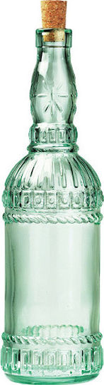 Bormioli Rocco Assisi Flasche Glas mit Korken Transparent 720ml Bormioli Rocco Assisi Flasche Glas mit Korken Transparent 720ml