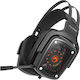 Marvo Scorpion HG9046 Über Ohr Gaming-Headset mit Verbindung USB Schwarz