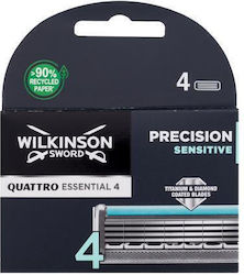 Wilkinson Sword Quattro Precision Sensitive 4 Λεπίδων 4τμχ Wilkinson Sword Quattro Precision Sensitive 4 Λεπίδων 4τμχ