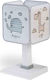 Ango Kinder Nachttischlampe Baby Zoo Weiß 14x14cm