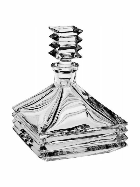 Bohemia Maria Crystal Whiskey Decanter with Stopper 800ml