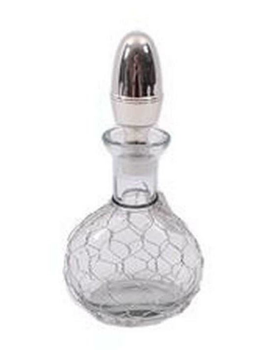 Fylliana Carafe Oval with Net Glass Decanter with Stopper