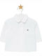 Mayoral Kids Polka Dot Shirt White