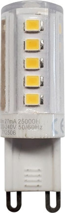 Fos me Λάμπα LED 4W για Ντουί G9 Θερμό Λευκό 340lm