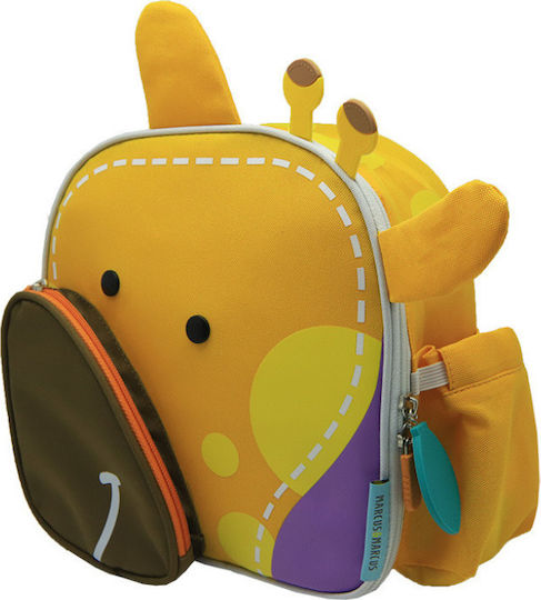 Marcus & Marcus Schulische Isothermische Rucksack-Lunch-Tasche 3.5Es Gelb 23 x 9 x 23cm