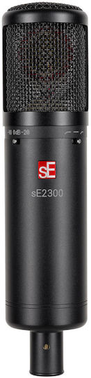 SE Electronics SE 2300 Microfon Condensator XLR Portabil, montat pe amortizor pentru Vocale