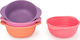 Bobo & boo Kinder-Schüssel Snack Bamboo Bowls a...