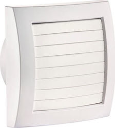 BVN EC1010E Wandmontage Lüfter für das Badezimmer 100mm Weiß