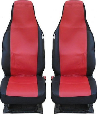 Polyester Front Covers 2pcs Red