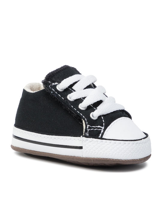 Converse Βρεφικά Sneakers Αγκαλιάς Μαύρα Star C...