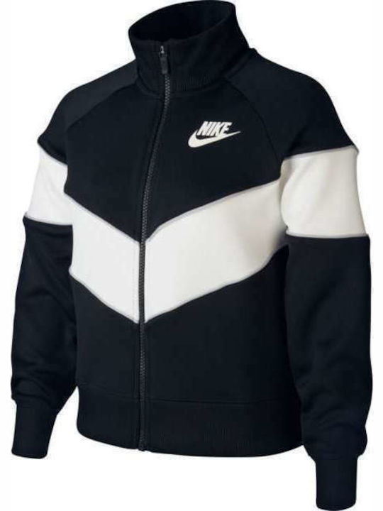 Nike Athletic Kids Sweatshirt Cardigan Knitted ...