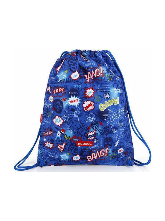 Gabol Gymsack Bang Kids Bag Pouch Bag Blue 34cmx44cmcm