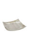 Cryspo Trio Country Serving Platter Square made of Porcelain Grey 28.5x28.5cm