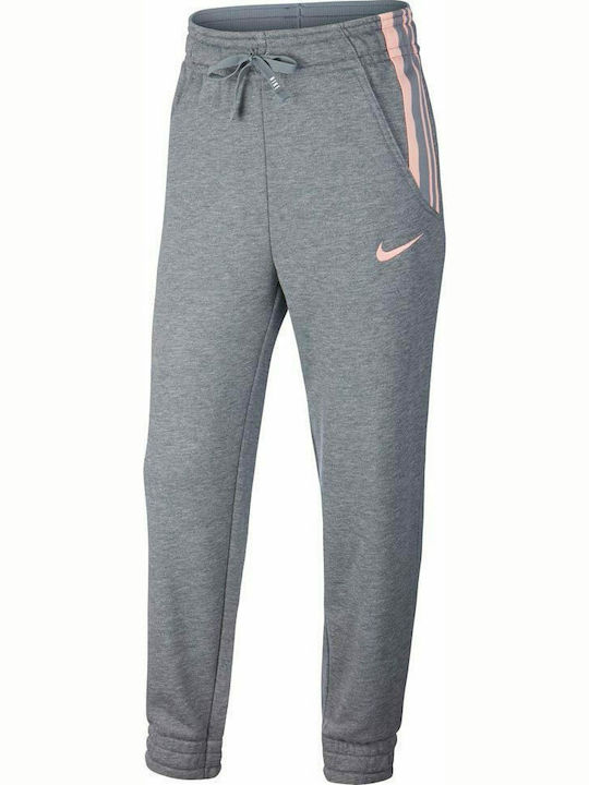 Nike Παντελόνι Φόρμας Dri-Fit για Κορίτσι Γκρι