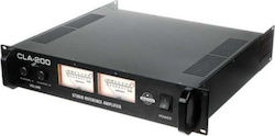 Avantone Pro CLA-200 PA Power Amplifier 2 Channels 300W/4Ω 200W/8Ω with Cooling System Black