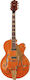 Gretsch G6120T-55VS Chitară Electrică ES cu HH Configurație Doze Portocalie cu Husă
