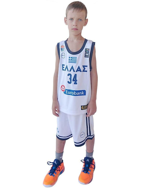 GSA Hellas Παιδική Φανέλα Μπάσκετ
