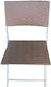 Outdoor Chair Rattan Brown 42x50x85cm