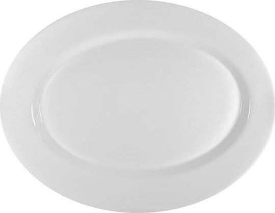 Bormioli Rocco Tempered Oval Platter 36cm Serving Platter Oval White 36x27cm