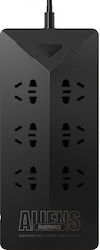 Remax RU-S4 Power Strip 6 Positions with 5 USB-A and Switch