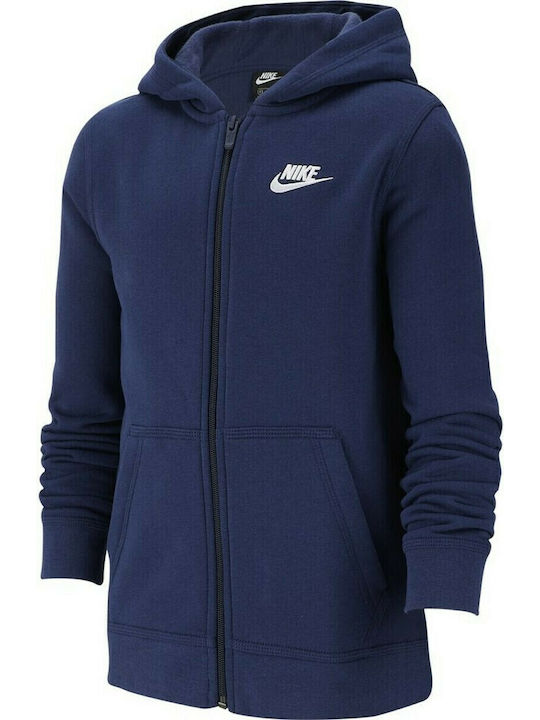 Nike Αθλητική Παιδική Ζακέτα Φούτερ Βαμβακερή μ...