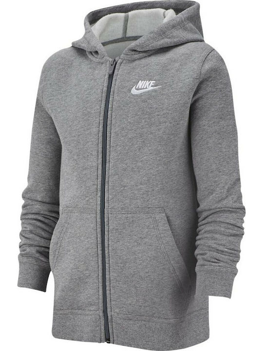 Nike Αθλητική Παιδική Ζακέτα Φούτερ Βαμβακερή μ...