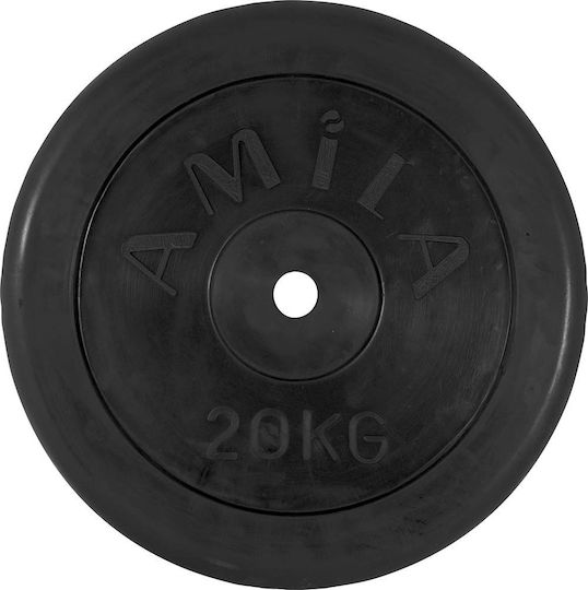 AMILA Rubber Cover C Set of Plates Rubber 1 x 20kg Ø28mm