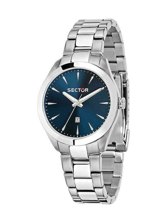 Sector 120 Watch with Silver Metal Bracelet